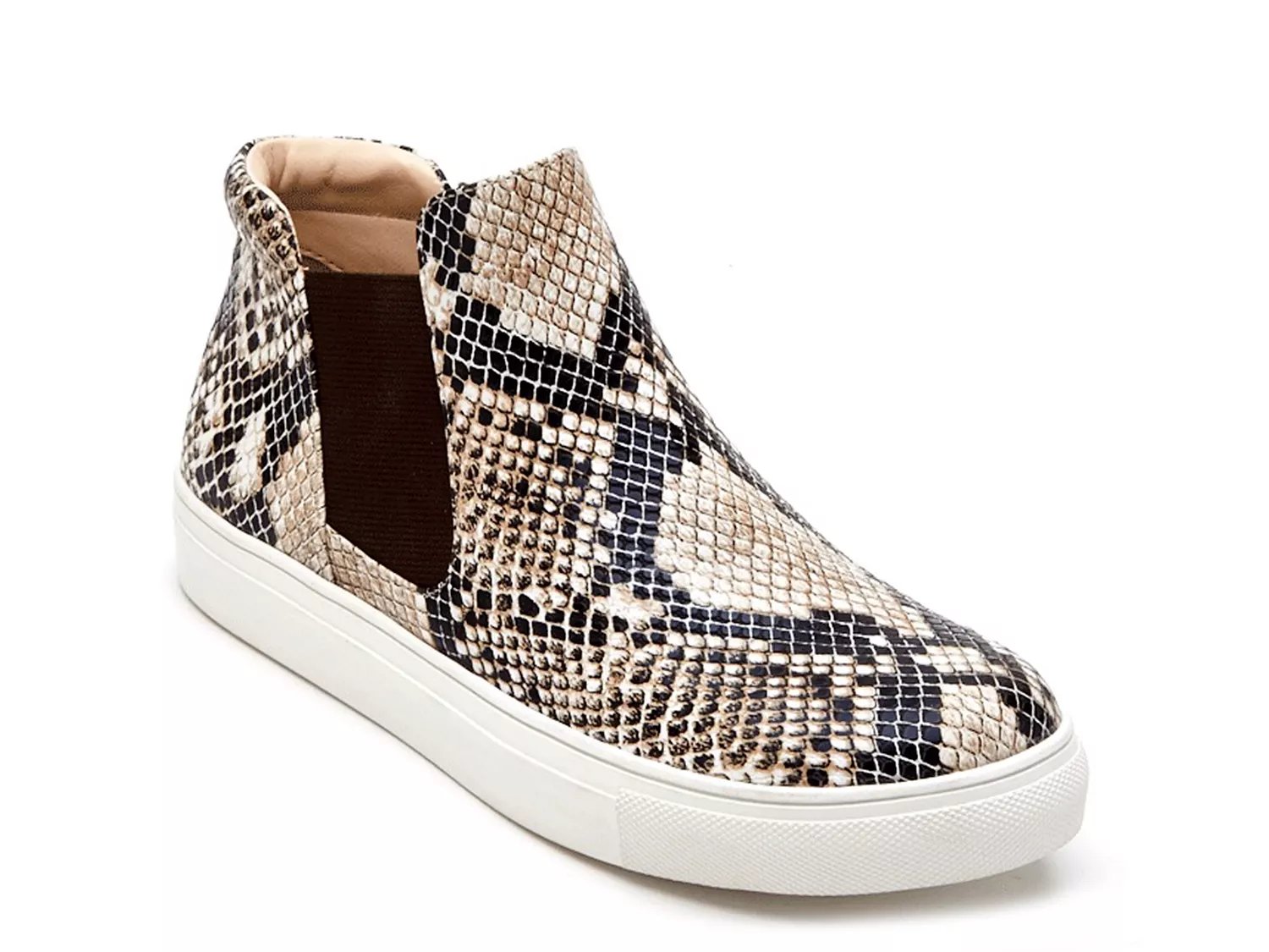 Harlan store snakeskin sneakers