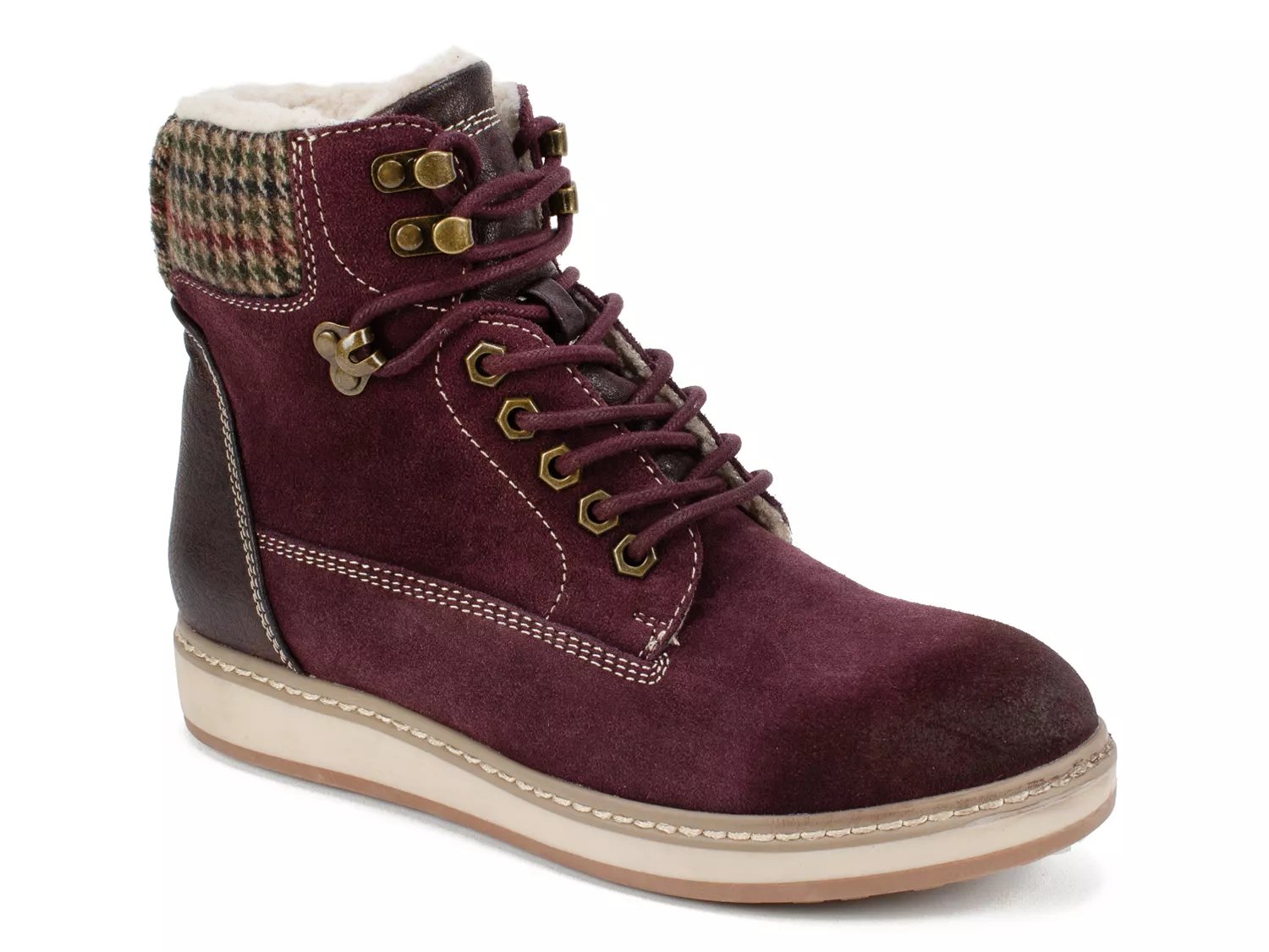 dsw white mountain boots