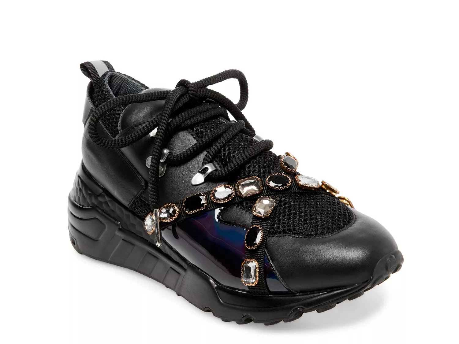 steve madden credit bling sneaker