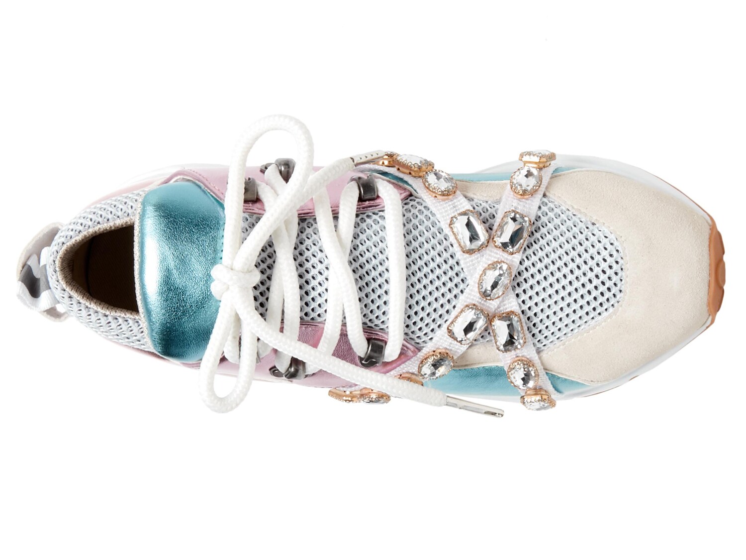 steve madden women's credit jeweled sneakers
