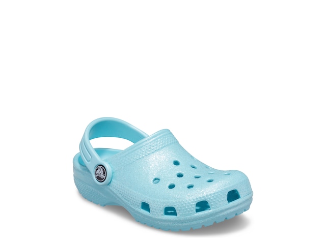 Crocs Classic Glitter Clog - Kids' | DSW