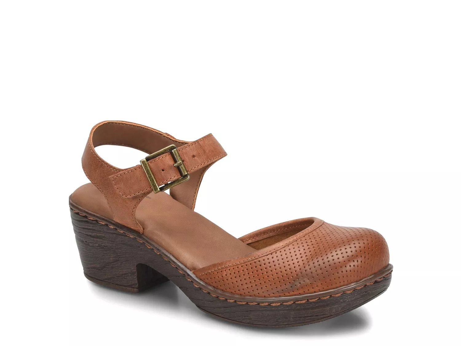 boc stone platform clog