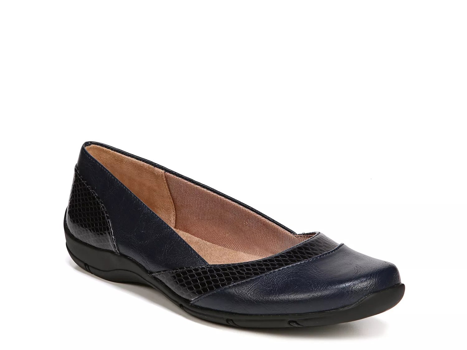dsw blue flats