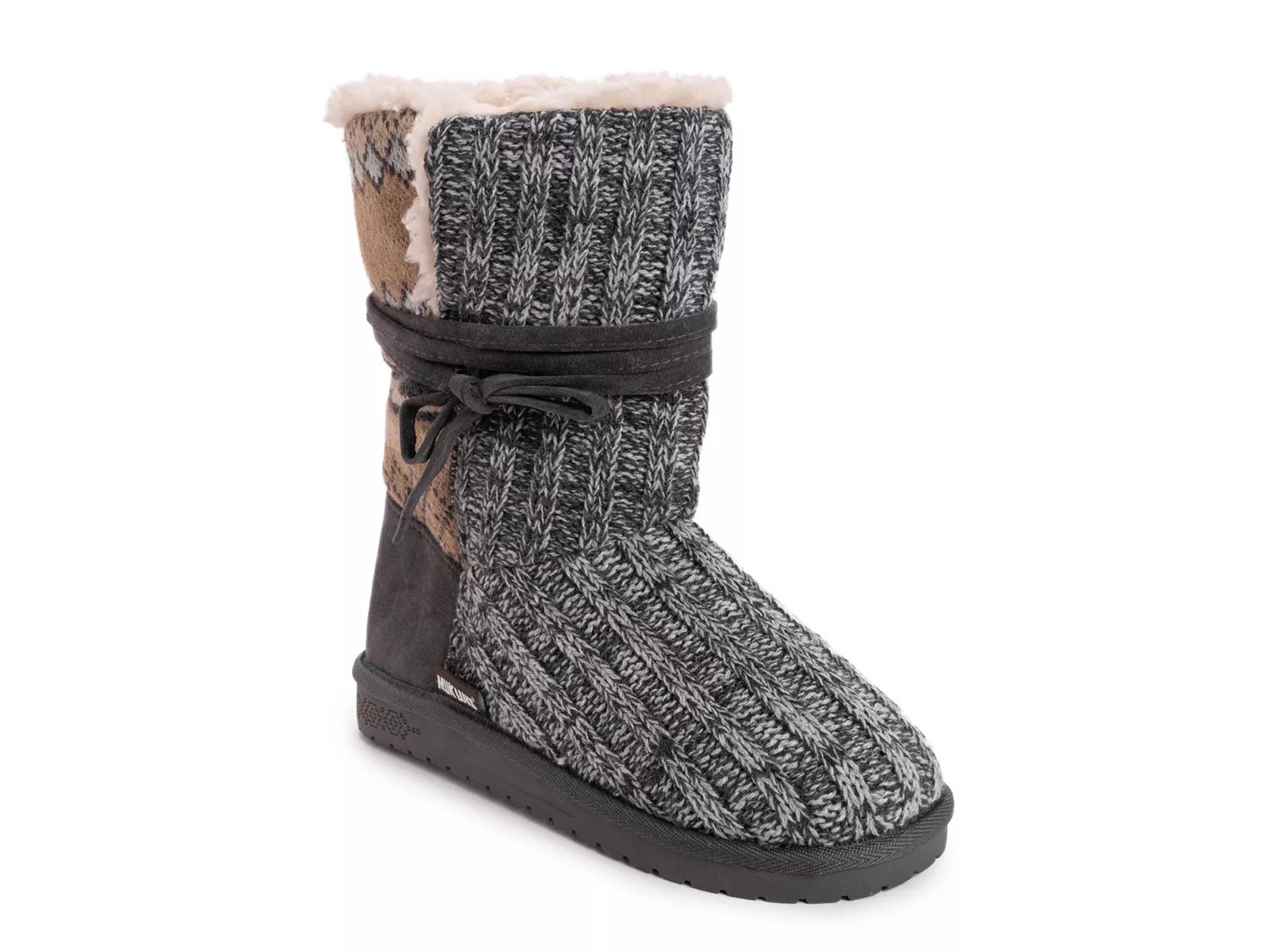 muk luks wide calf boots