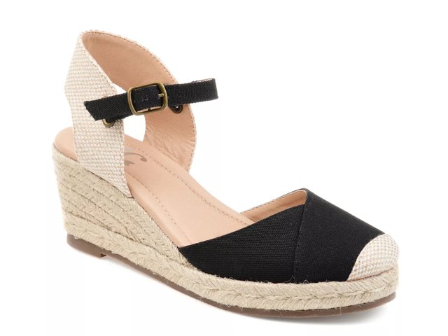 Journee Ashlyn Espadrille Wedge Sandal