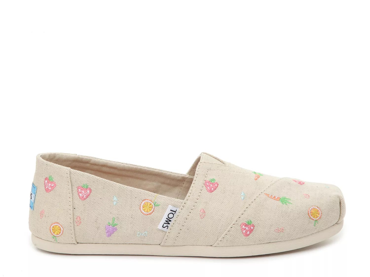 toms embroidered