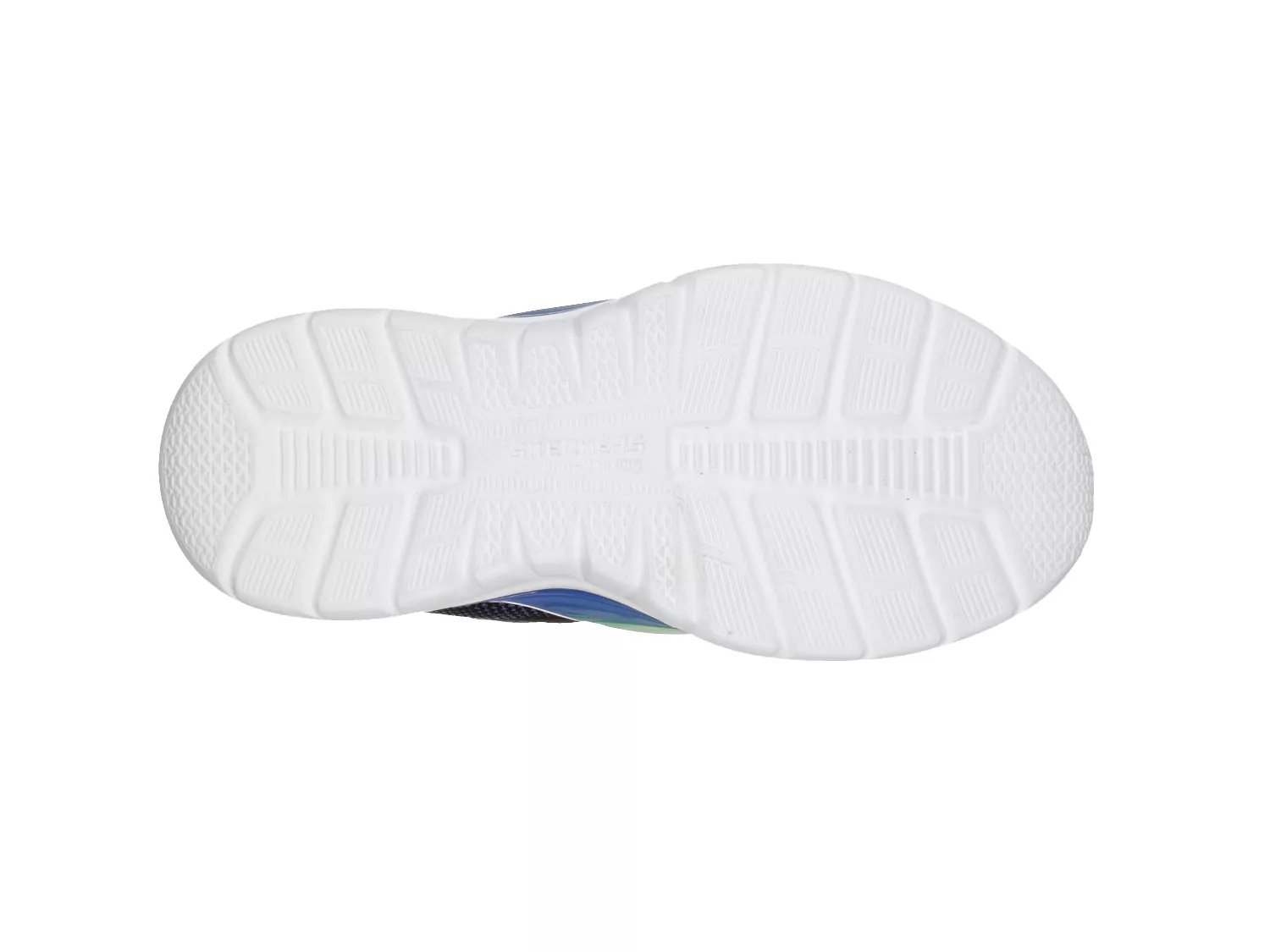 skechers boys nitrate memory foam trainers black