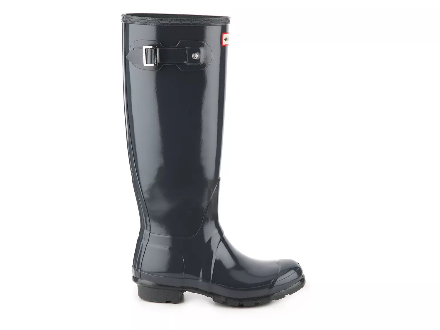 hunter boots dark slate gloss