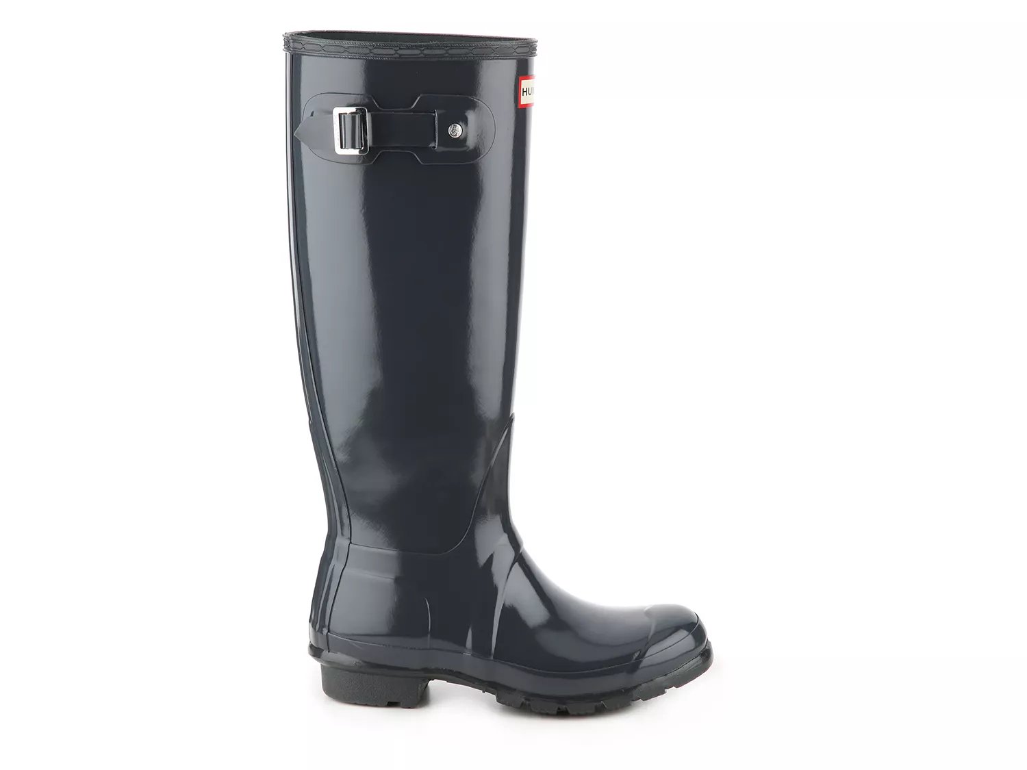 hunter original tall rain boots dark slate