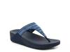 Incastone Wedge Sandal Navy view
