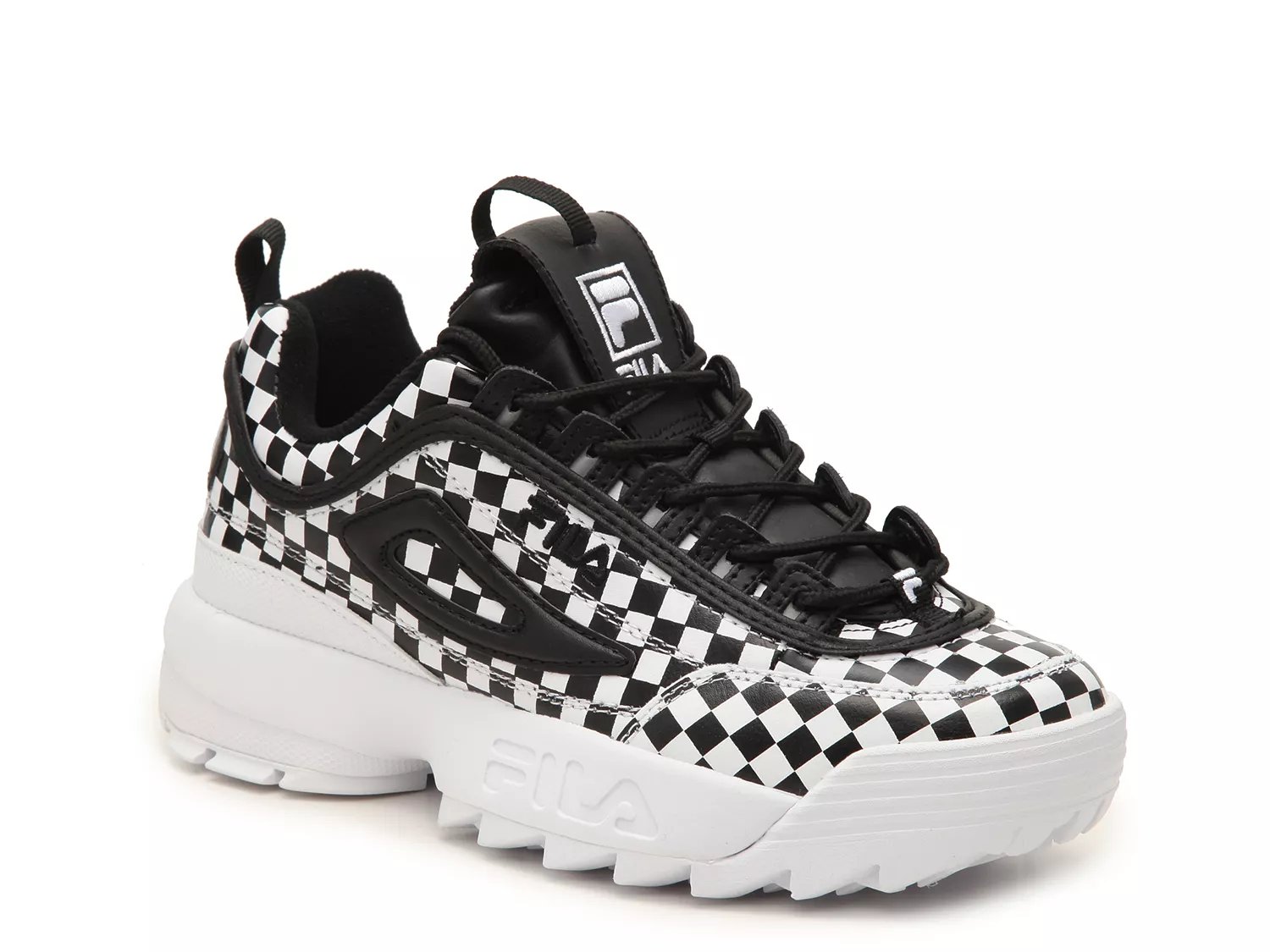 fila disruptor checkered