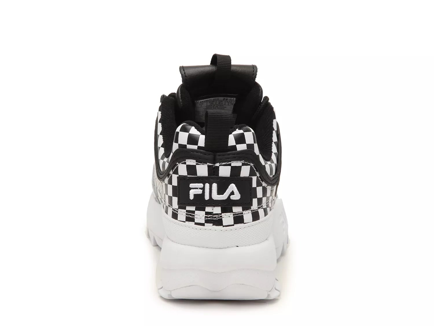 fila checkered sneakers