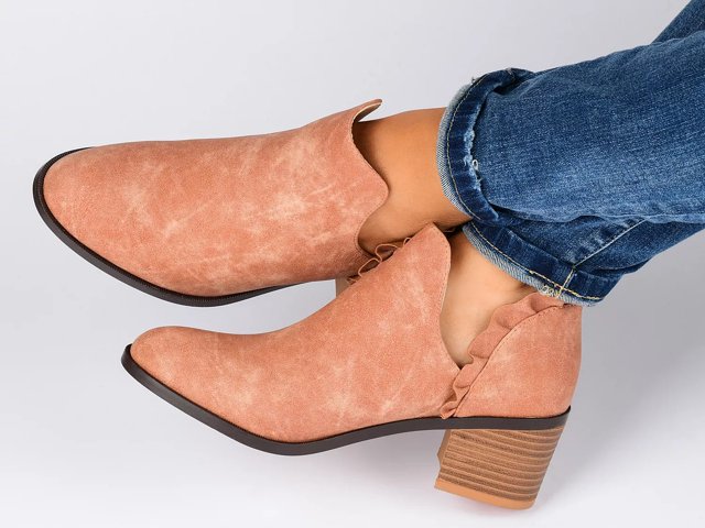 Journee Collection Lennie Bootie Free Shipping DSW