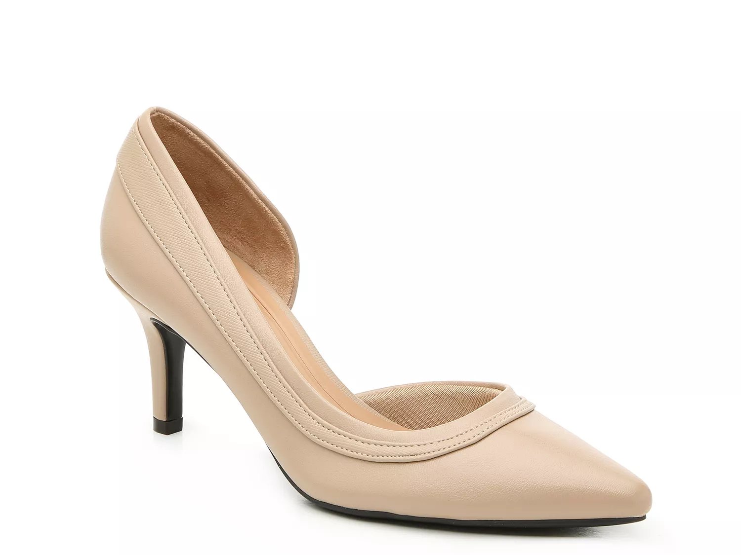 dsw taupe heels