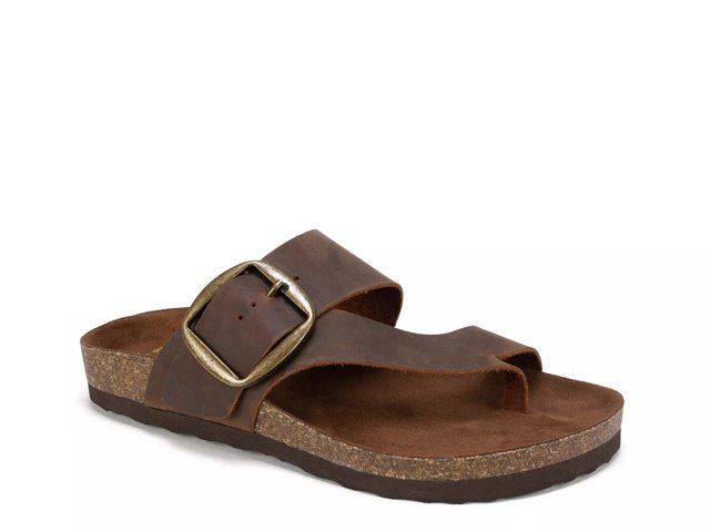 White mountain navy sandals cheap