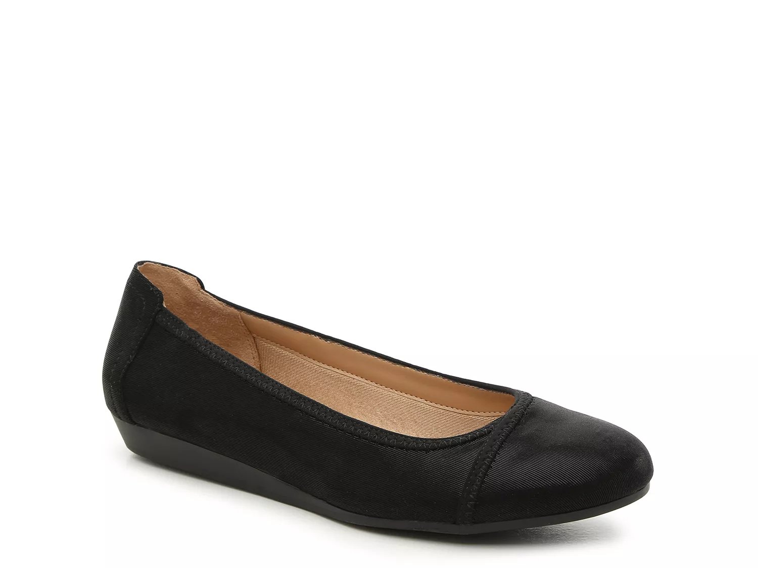abella black flats
