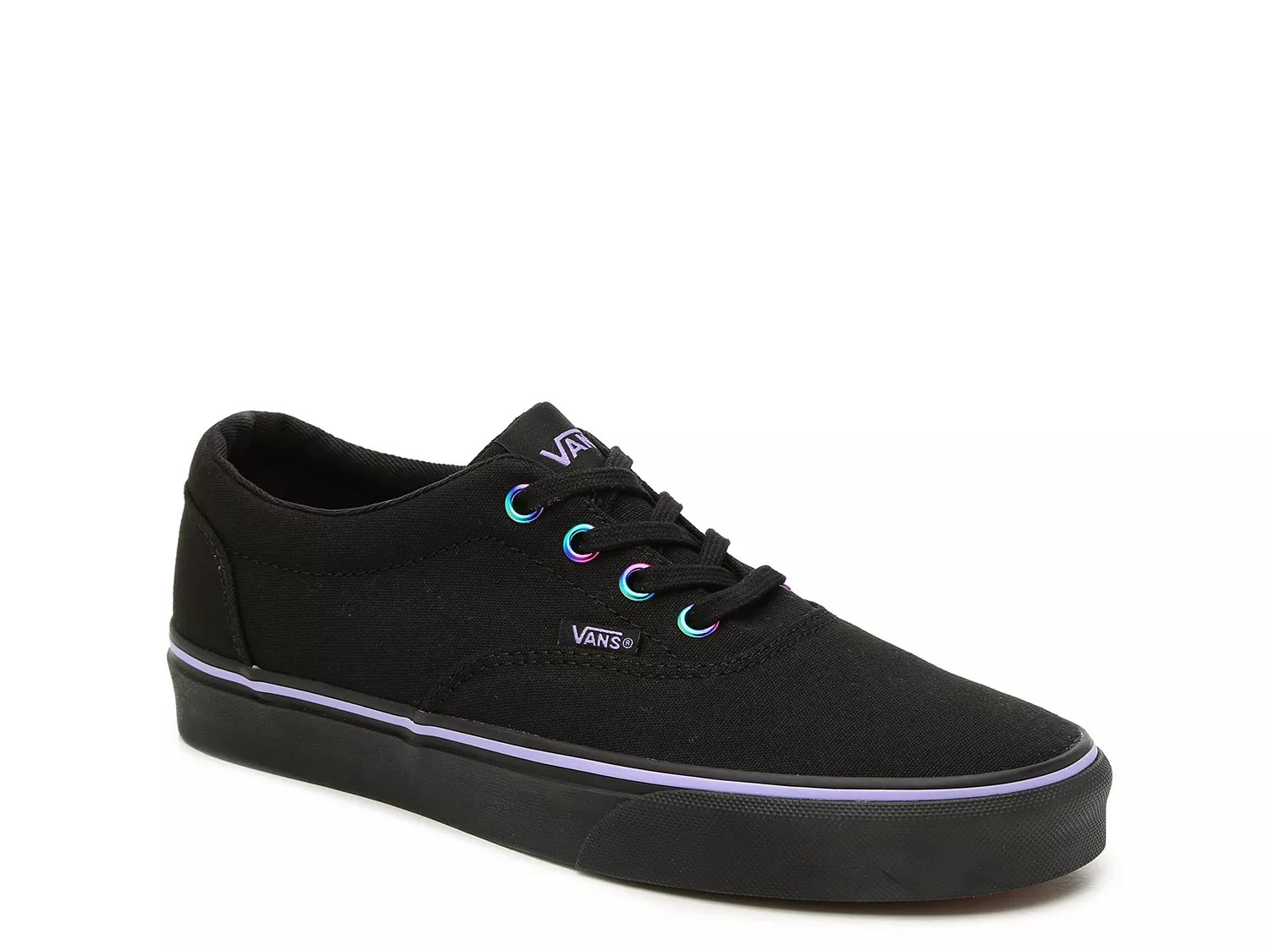 dsw black vans