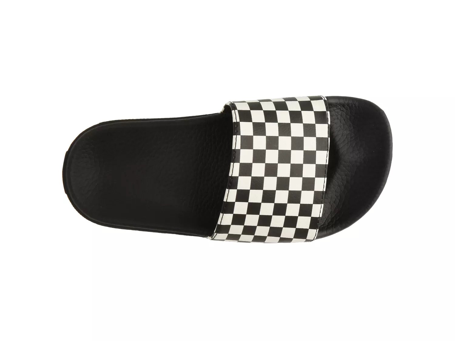 vans checker slides