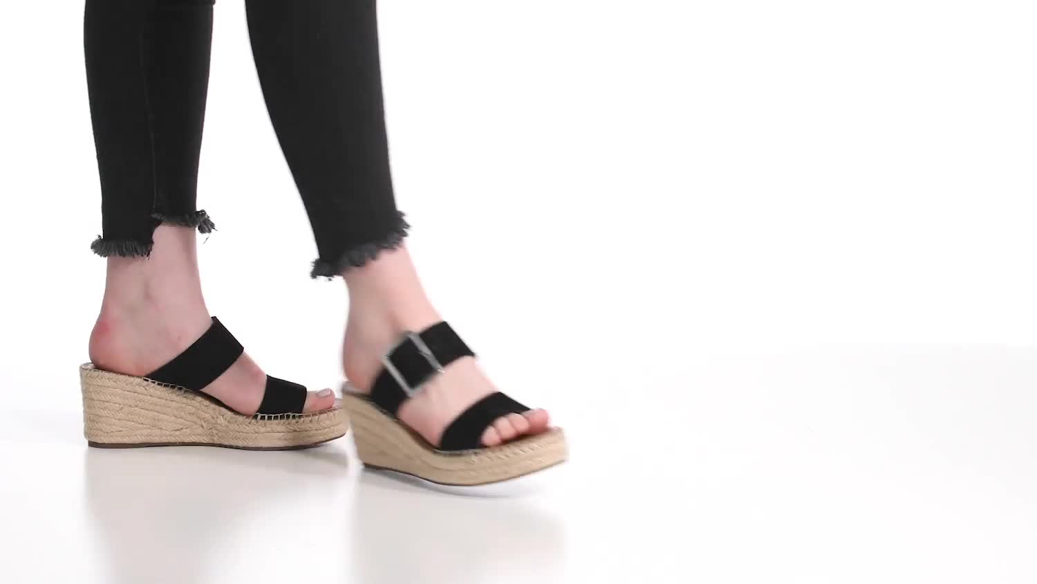 franco sarto coastal espadrille wedge sandal