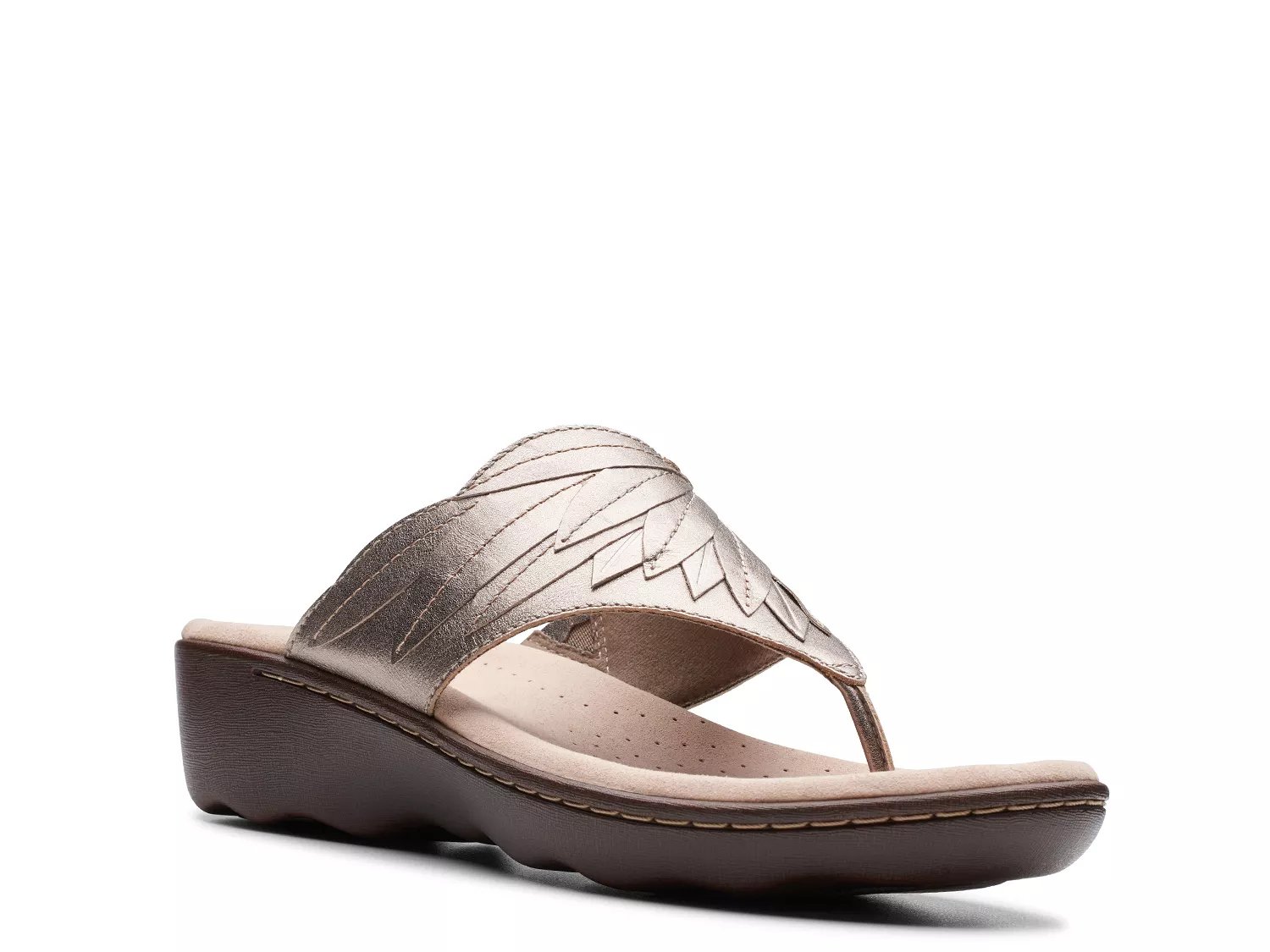 clarks phebe pearl wedge sandal