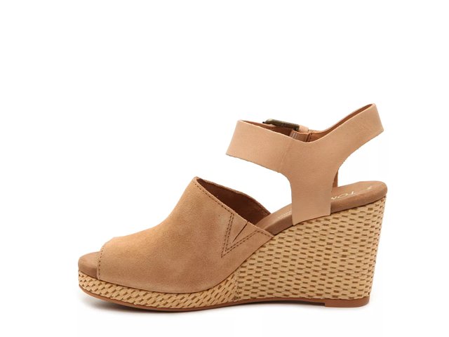 toms tropez wedges