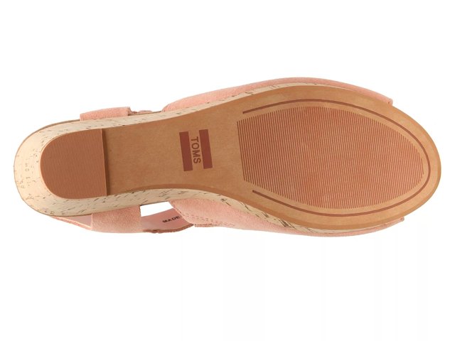 toms tropez wedges