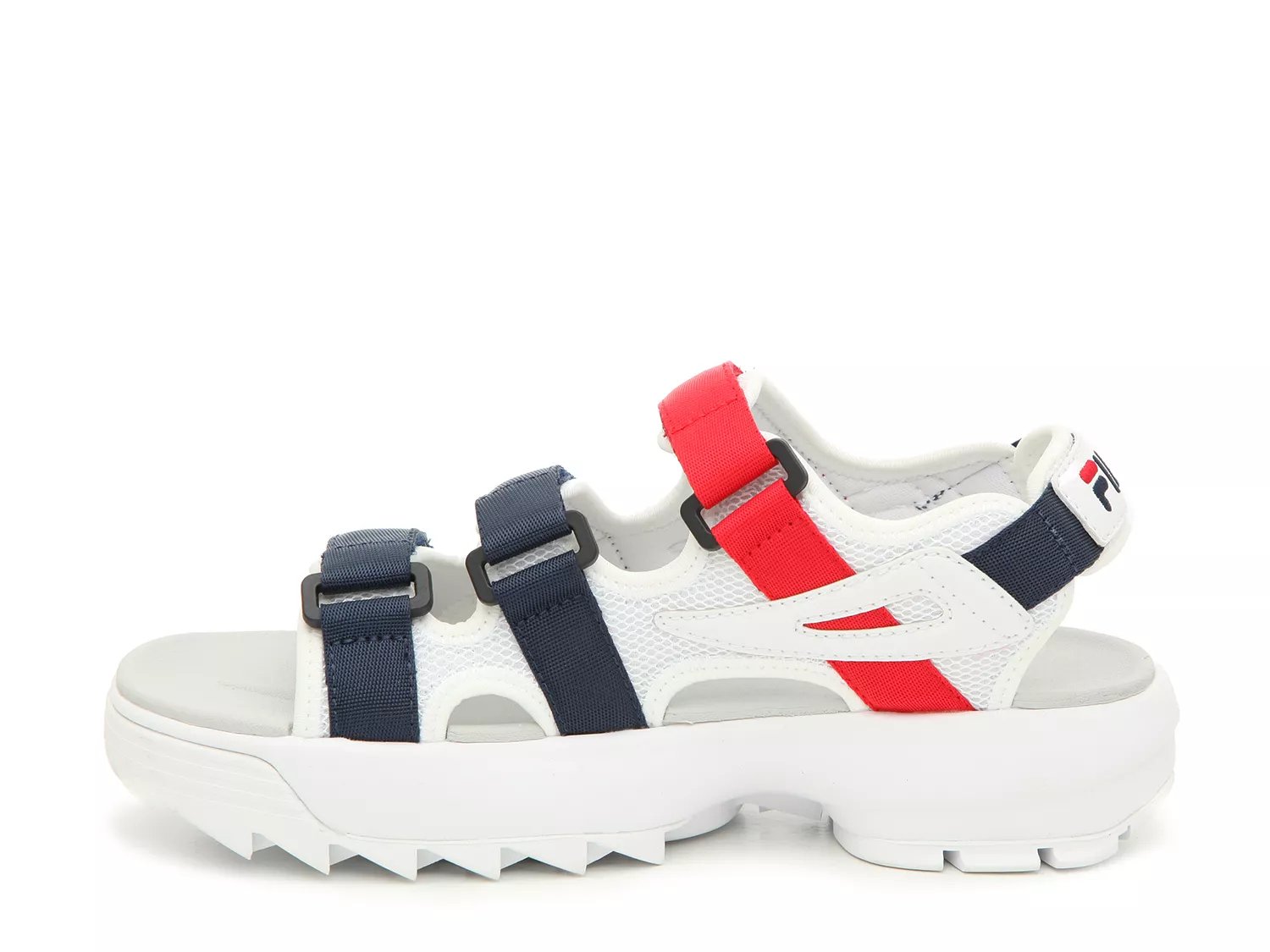 fila sandals dsw