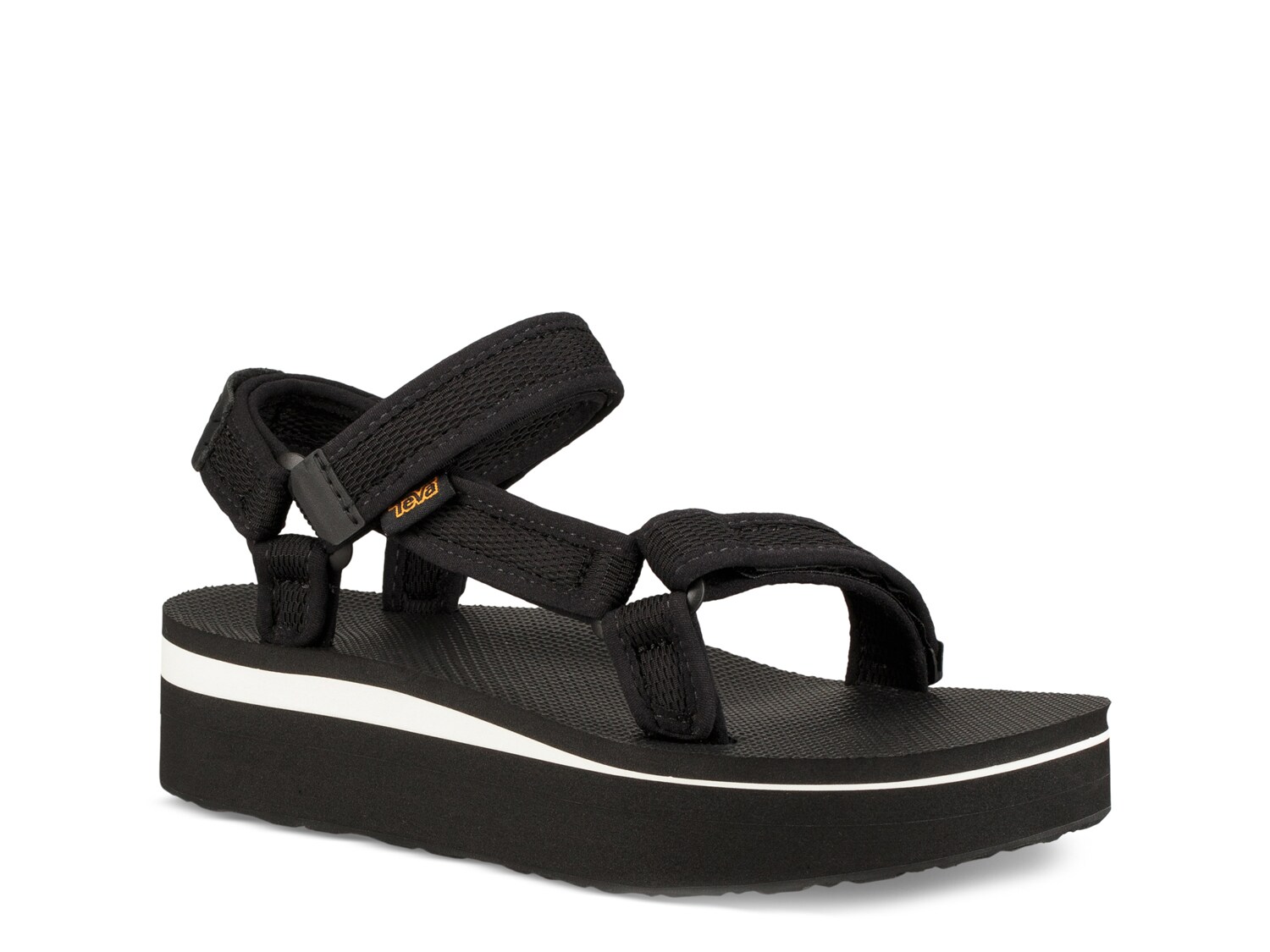 black platform sandals dsw