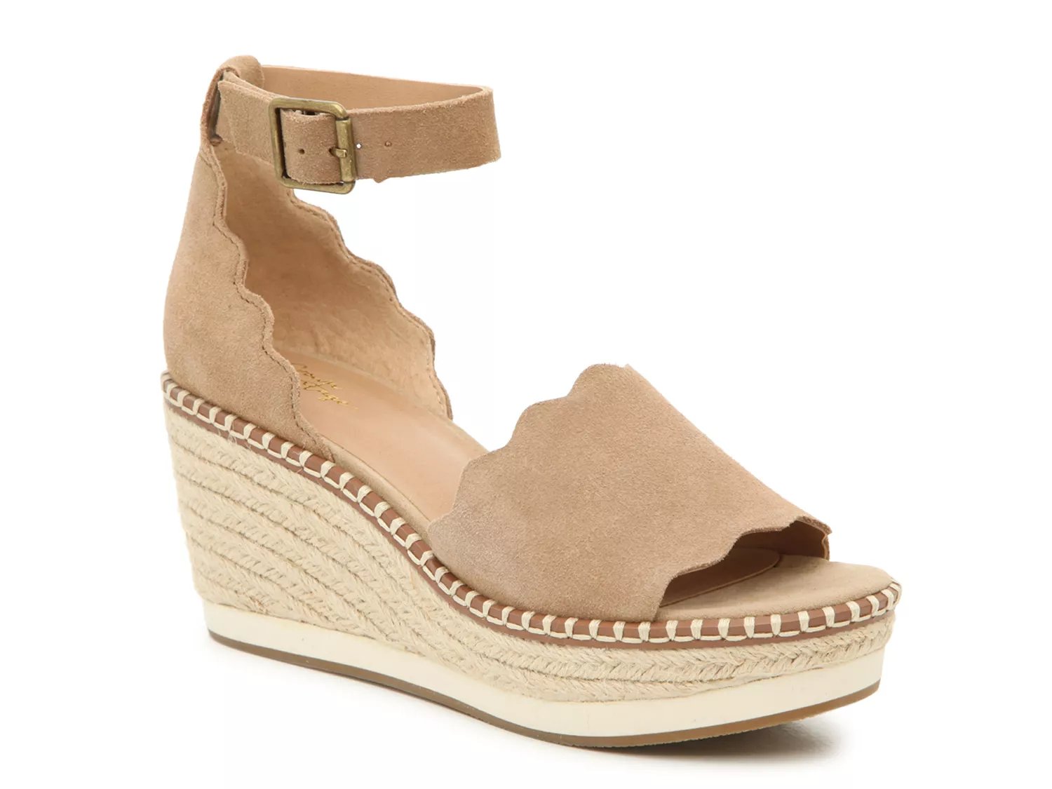 Crown Vintage Daffodil Espadrille Wedge 