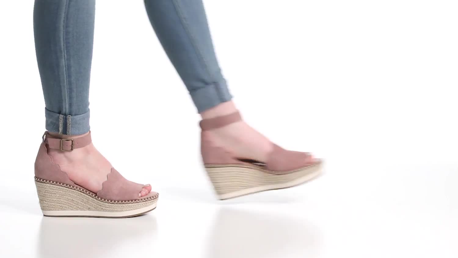 daffodil espadrille wedge sandal