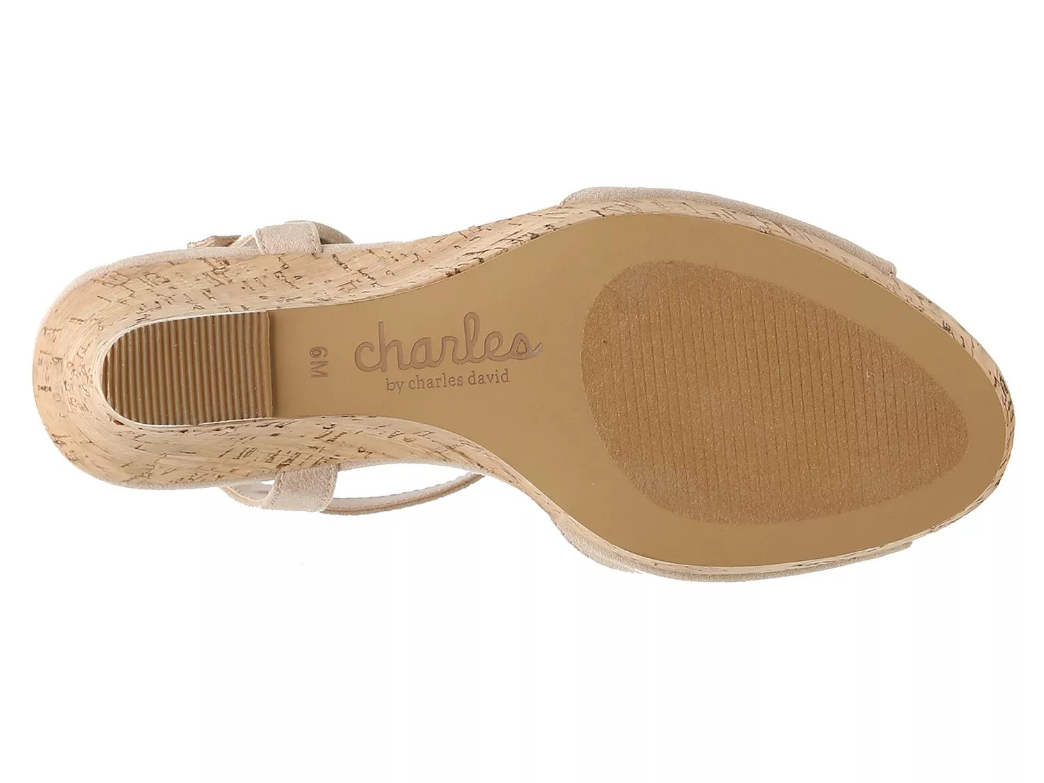 charles by charles david latin wedge sandal
