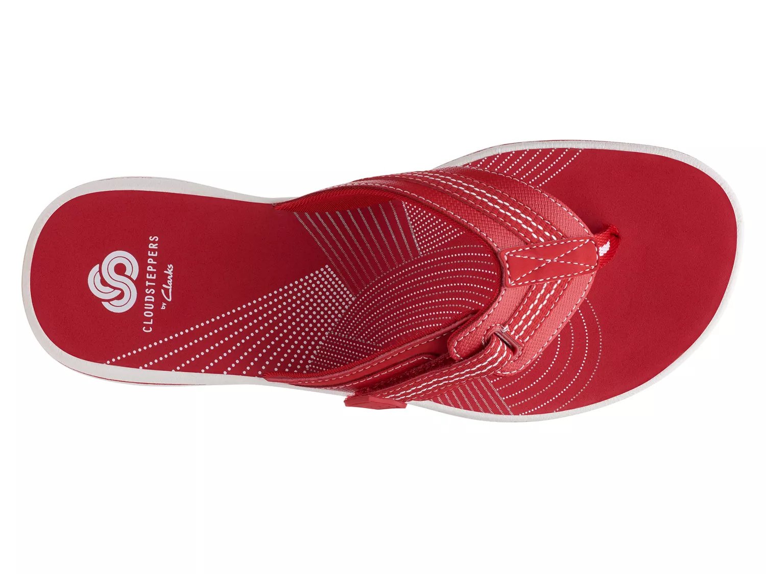 clarks flip flops dsw