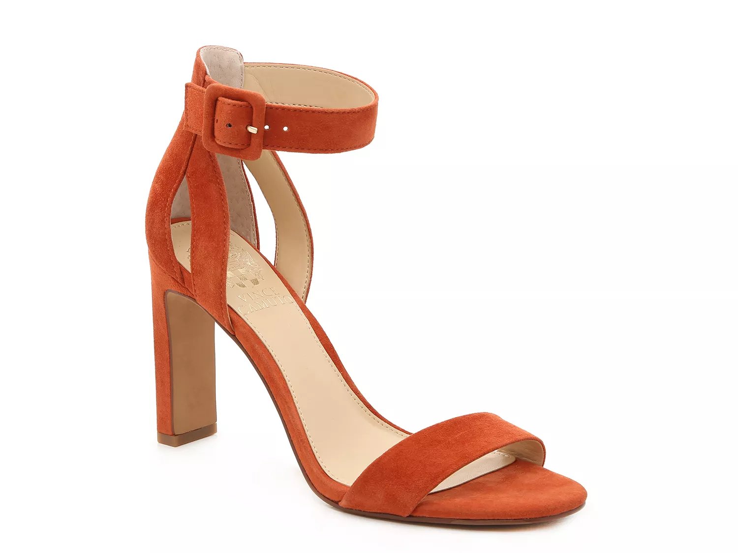 dsw orange pumps