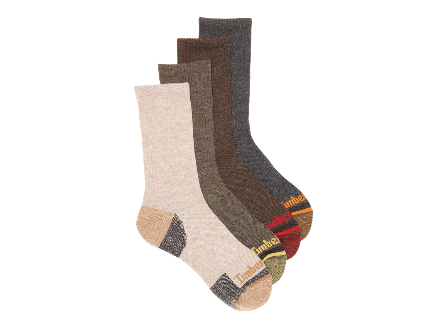  Ribbed Boot Kids' Socks - 4 Pack 