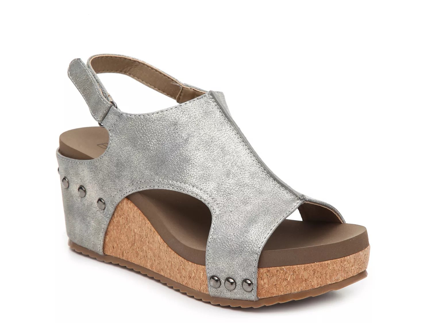 corkys pewter wedges