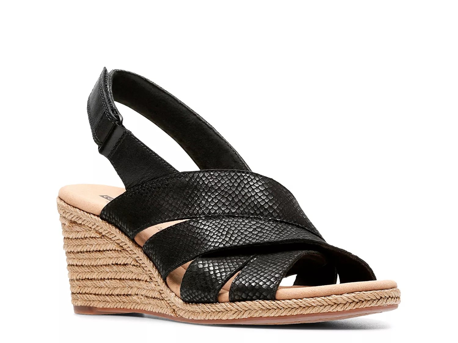clarks artisan espadrille wedge sandals