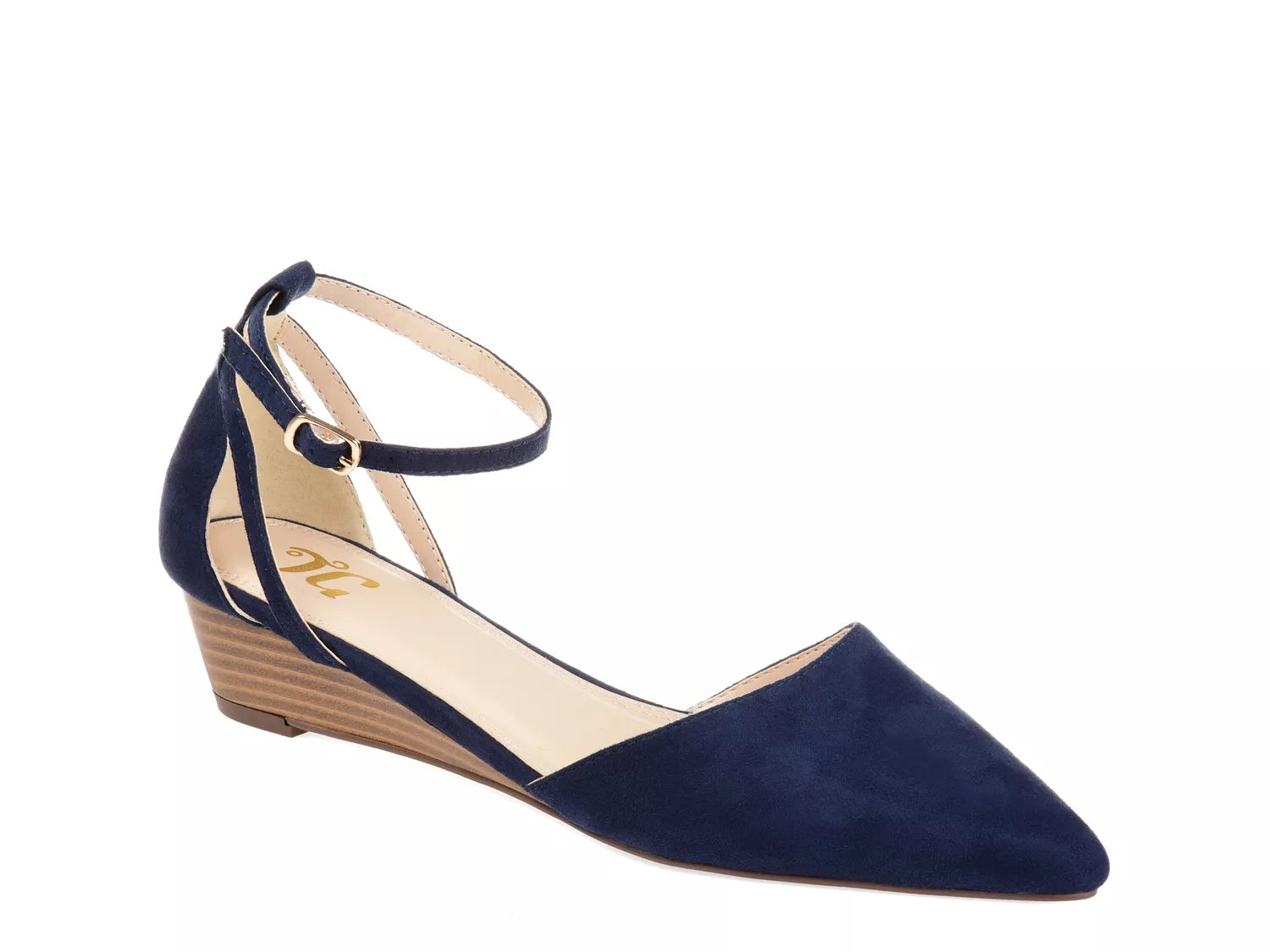 dsw blue heels