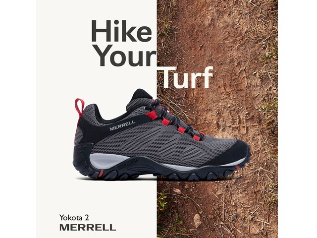 MERRELL Yokota 2 J46547 Outdoor Hiking Trekking Athletic Trainers Shoes Mens New 