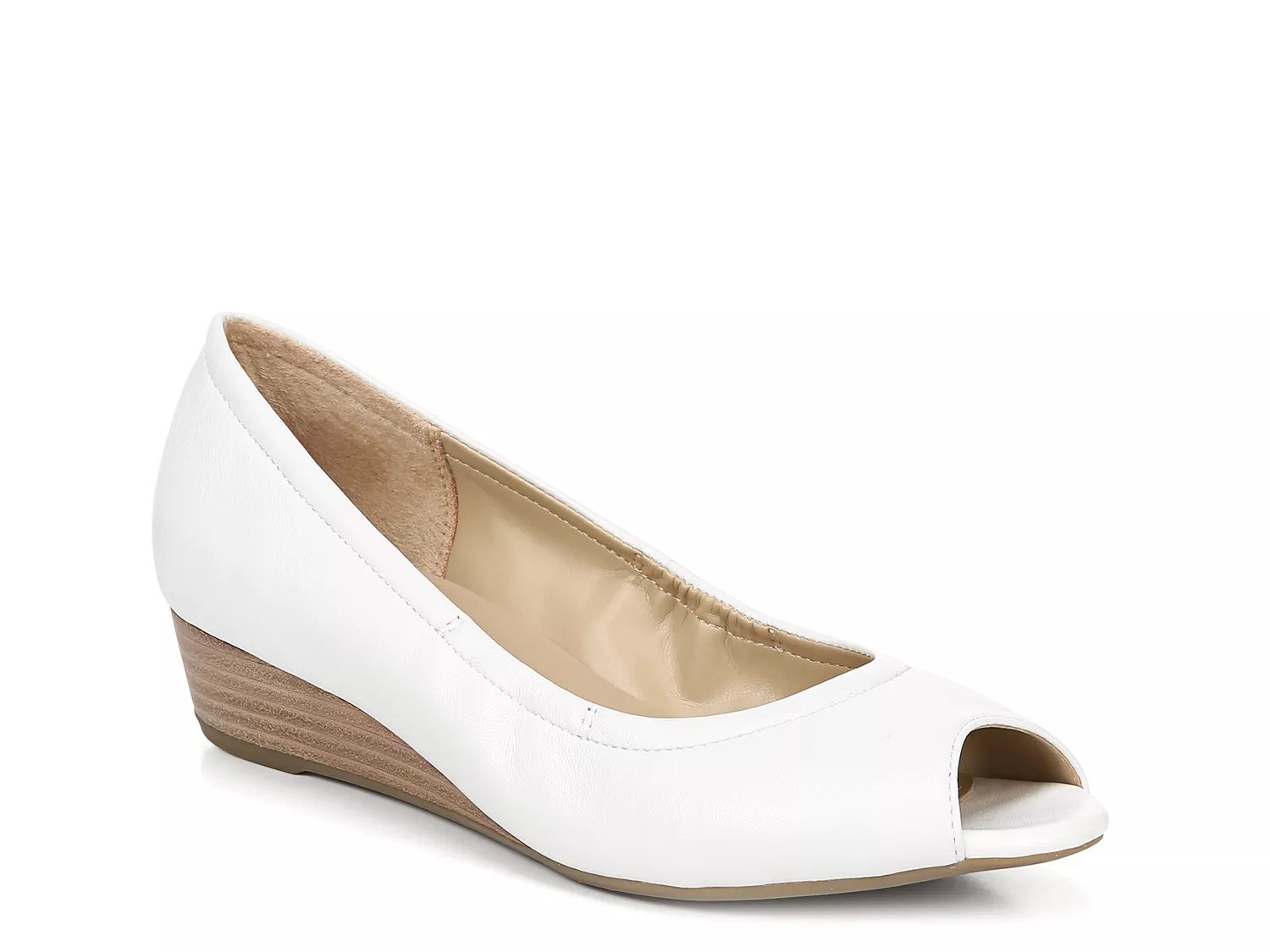 naturalizer courtney wedge pump