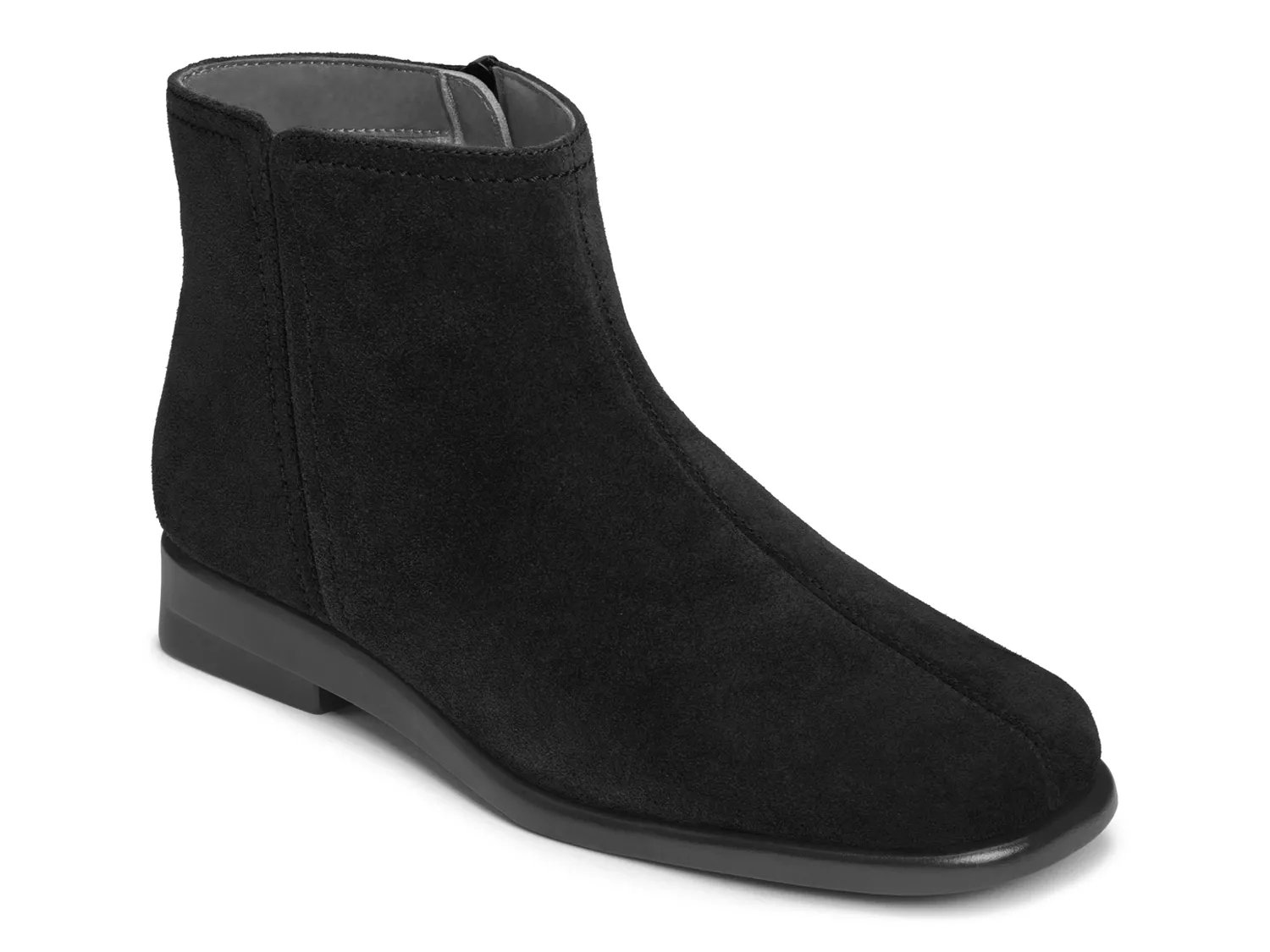 aerosoles double trouble 2 leather ankle booties