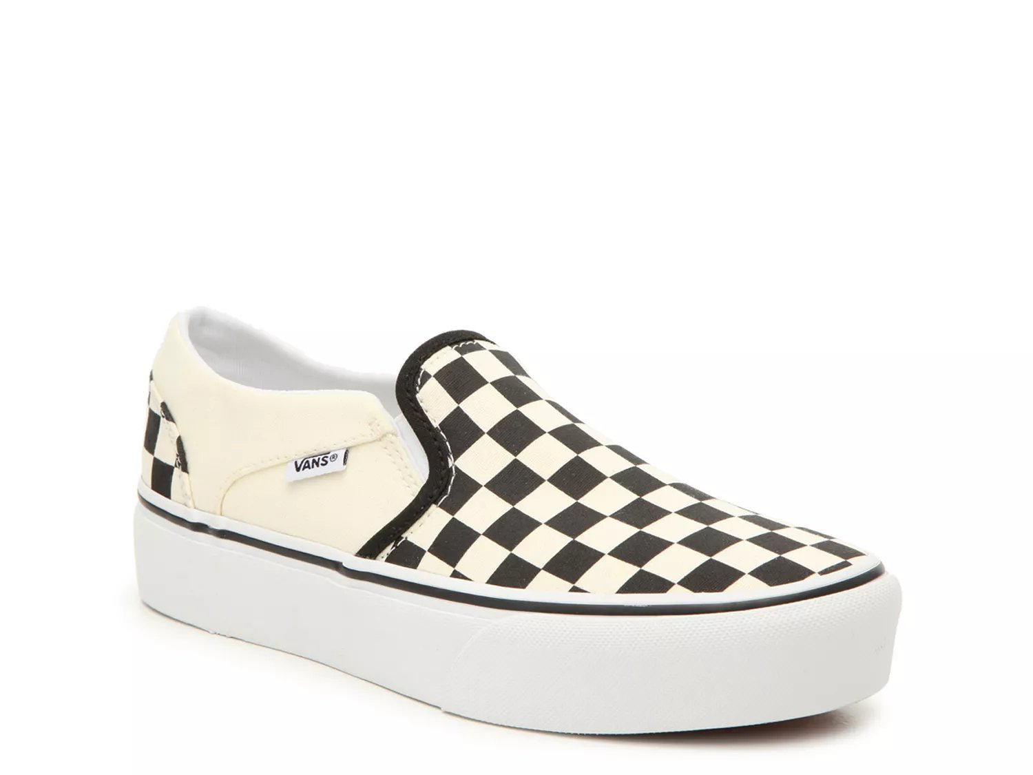 dsw checkered vans womens