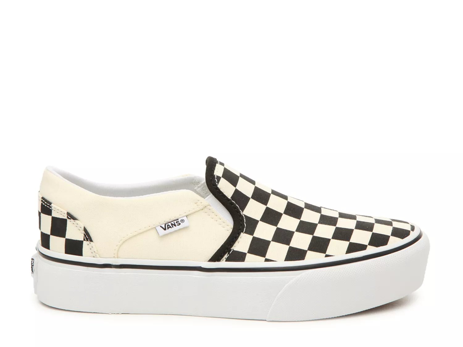 platform vans dsw