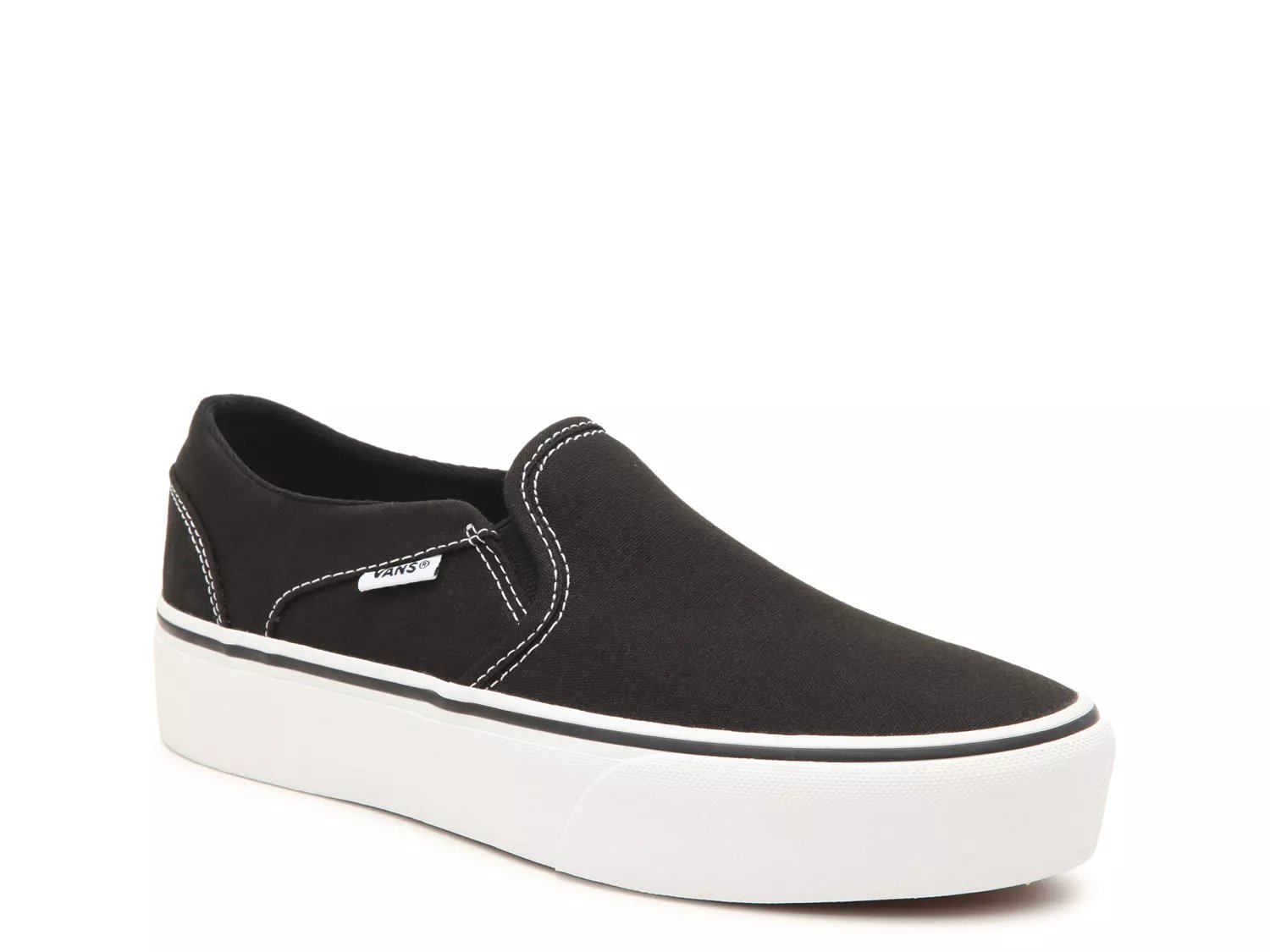 dsw platform vans