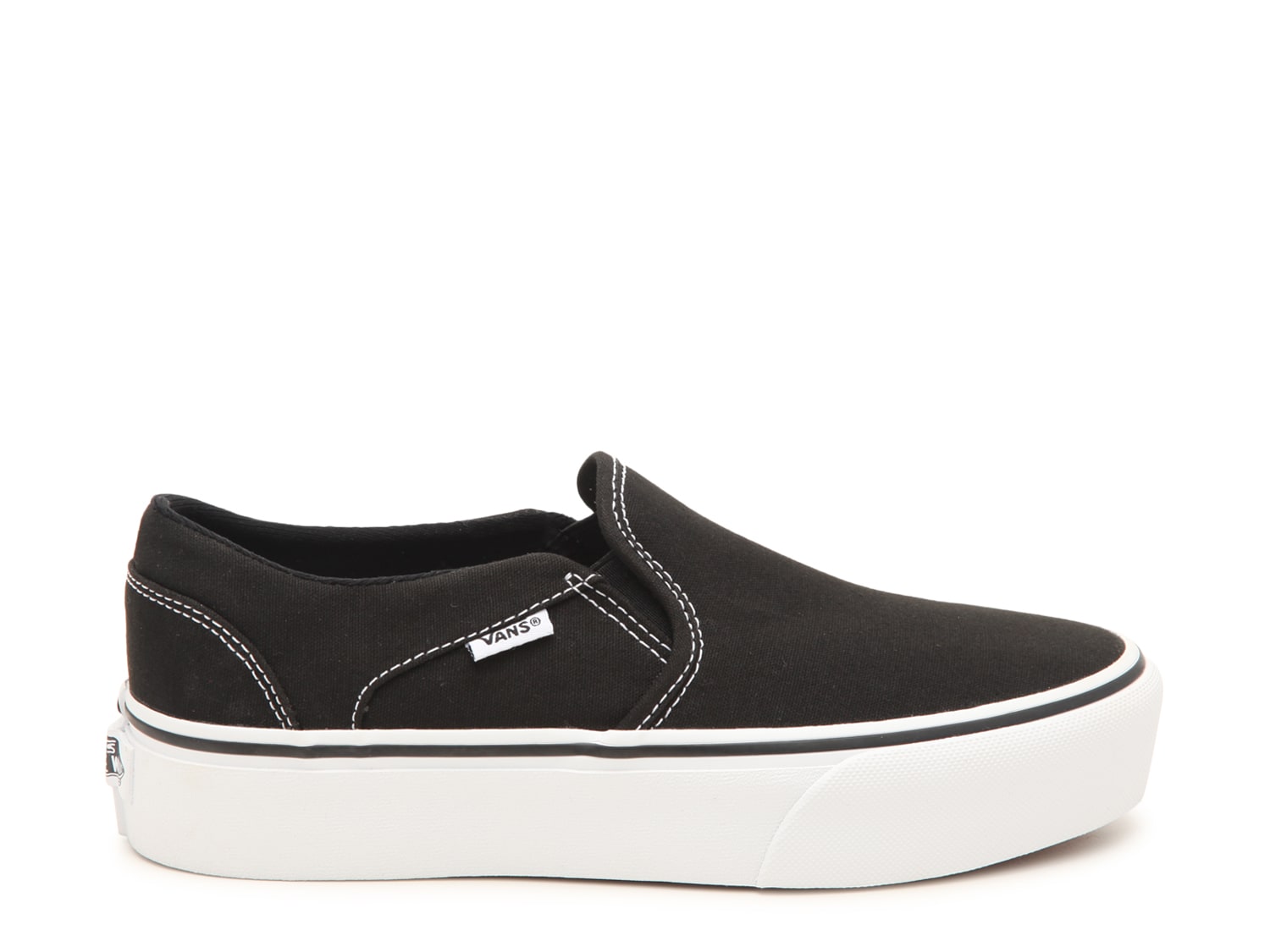 Vans Asher Platform Slip-On Sneaker - Women's | DSW