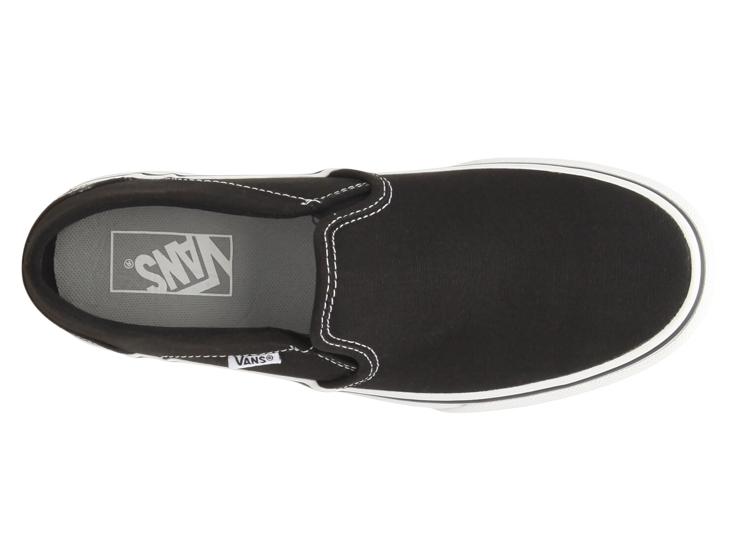 vans asher platform black