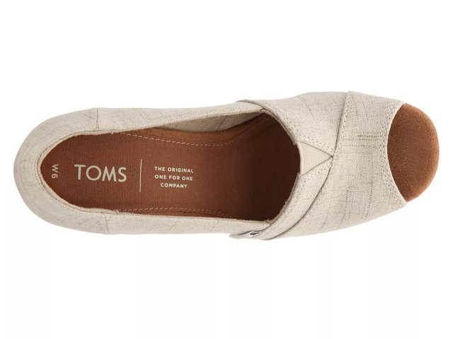 TOMS Classic Wedge Sandal - Women's - Free Shipping | DSW