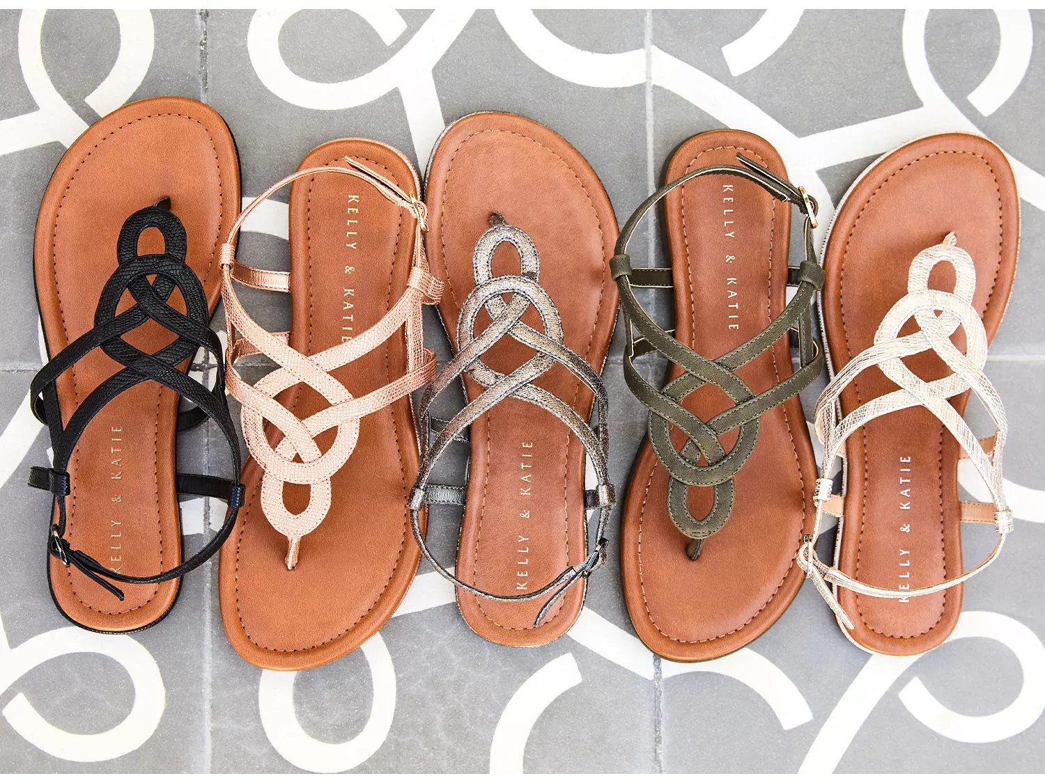 kelly and katie paisly sandal