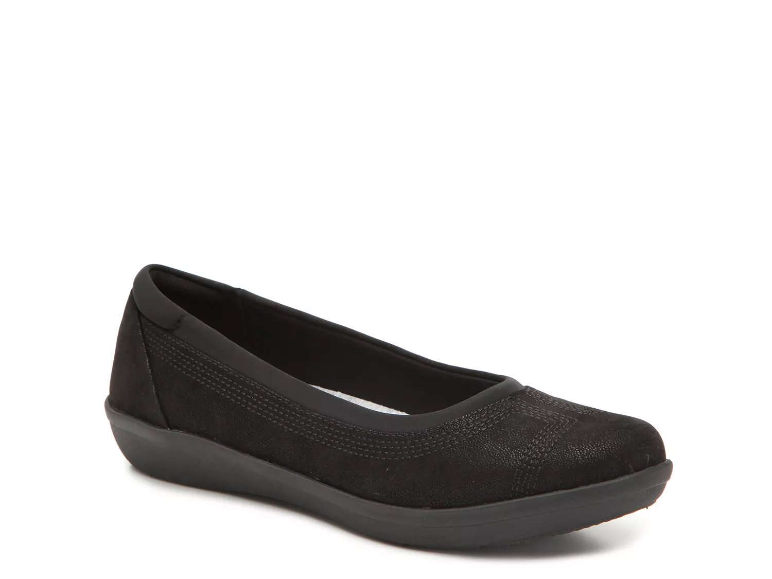 Clarks ayla low black sale