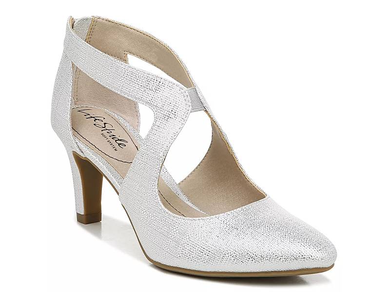 Dsw womens silver dress fashion shoes