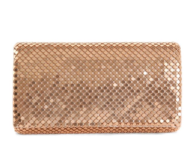 Lulu Townsend Metal Mesh Clutch Free Shipping DSW
